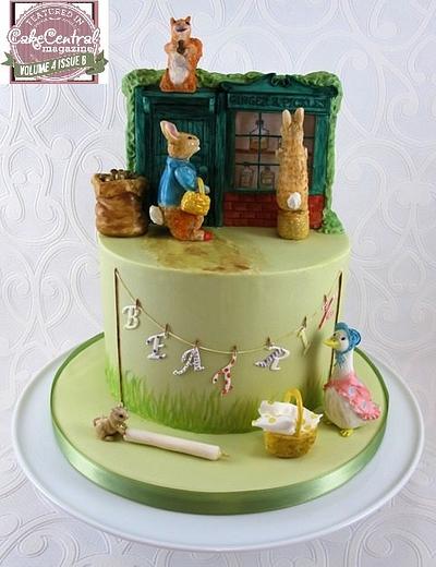 Beatrix Potter Baby Shower Cake - Cake by Natasha Shomali
