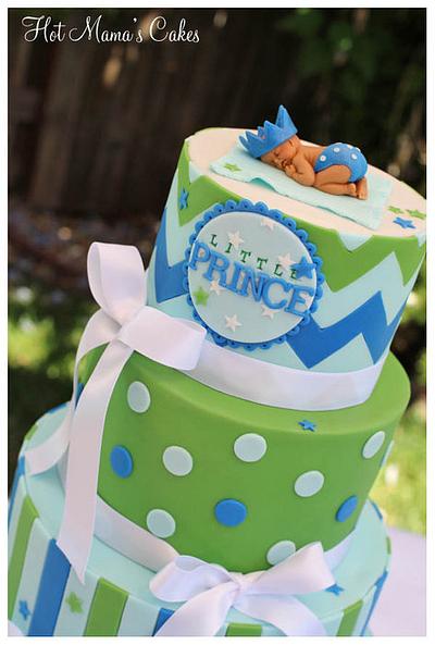 The Little Prince baby shower - Cake by Hot Mama's Cakes