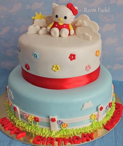 Hello Kitty cake - Cake by ReemFadelCakes