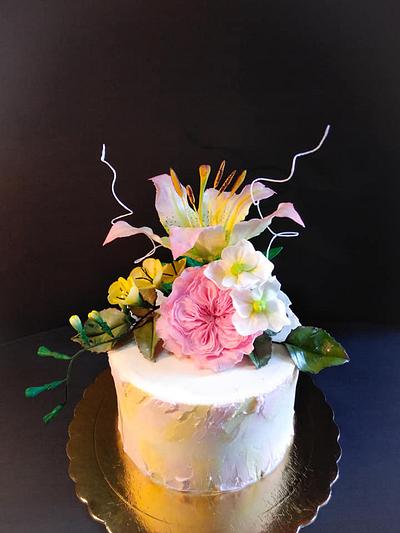  Flowers - Cake by Dari Karafizieva