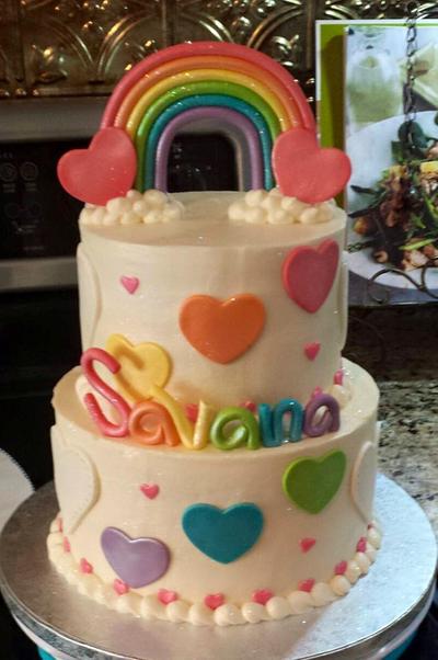 Rainbow Dreams - Cake by Simply Sugar Bakery Boutique