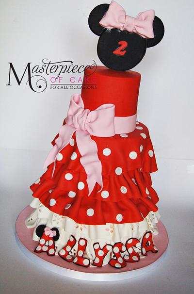 Minnie Mouse Cake - Cake by Carol Boelhouwer