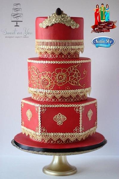 Queen of Henna - Cake by sweetonyou