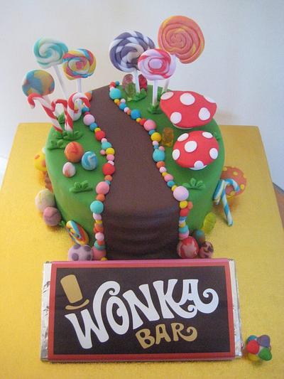 Willy Wonka Cake - Cake by Sugar Sweet Cakes