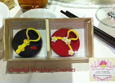 Oriental Wedding Cookies - Cake by LiLian Chong