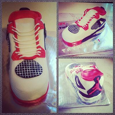 Retro Jordans #5 Shoe Birthday Cake - Cake by Michelle Allen