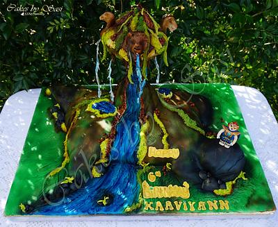 Legends of Chima (Mount Cavora & Laval) for my Dear Son. - Cake by CakesbySasi