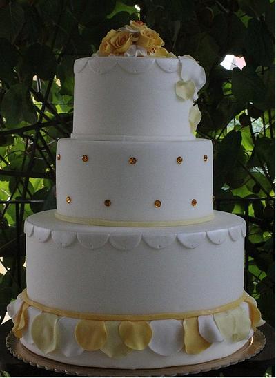 A wedding cake - Cake by L'albero di zucchero