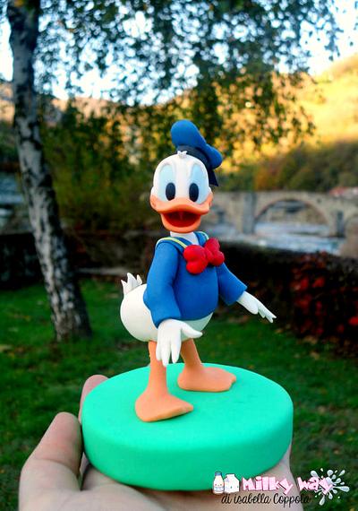 Donald Duck Fondant Figure  - Cake by Isabella Coppola 