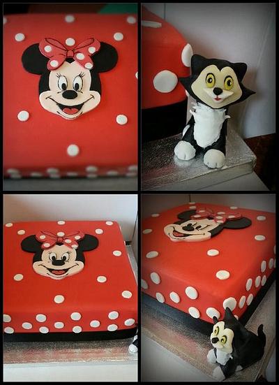 Minnie and Figaro  - Cake by Maria