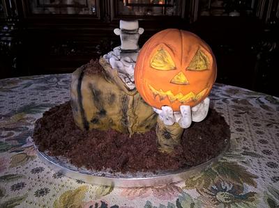 cake  pumpkin - Cake by Littlesweety cake