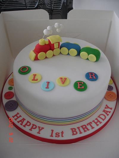 1st birthday cake! - Cake by AlyF