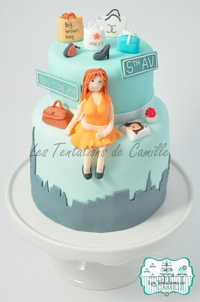 Fashionista cake - Cake by Les Tentations de Camille