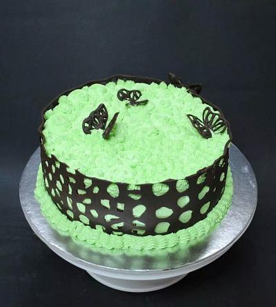 Green cake - Cake by Torte Sweet Nina