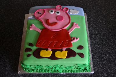 Peppa Pig. - Cake by Mandy