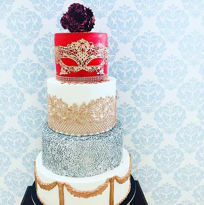 Masquerade Theme cake   - Cake by Samyukta