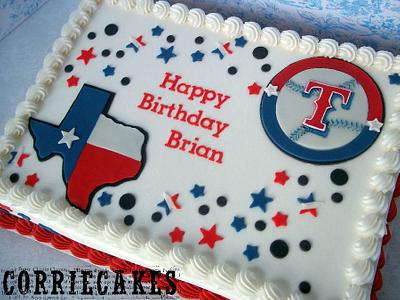 baseball cake - Cake by Corrie