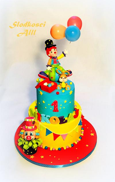 Clown Cake - Cake by Alll 