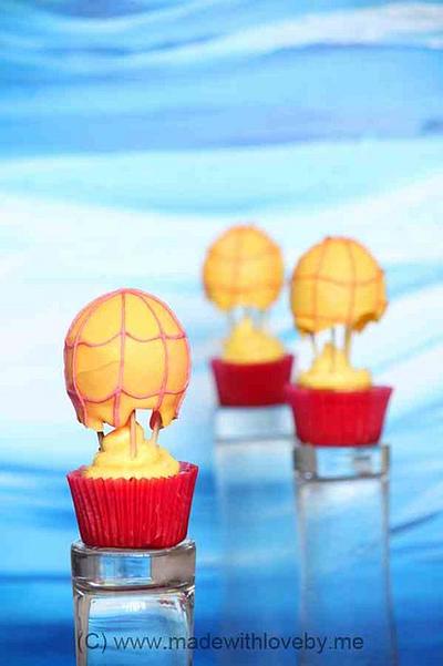 Hot-Air Balloon Cuppies - Cake by Hannah