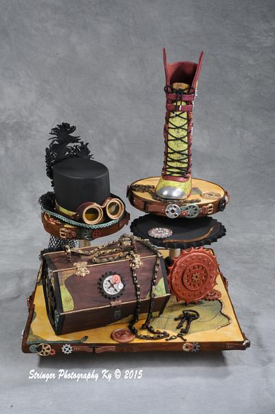 Steampunk  - Cake by Patrice