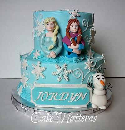Frozen (again!) - Cake by Donna Tokazowski- Cake Hatteras, Martinsburg WV