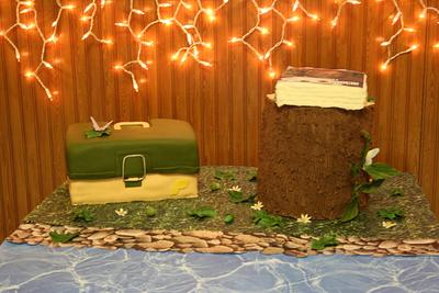 Tackle box Cake - Cake by Laura Willey