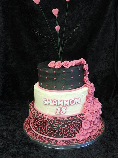 3Tier Birthday Cake - Cake by David Mason