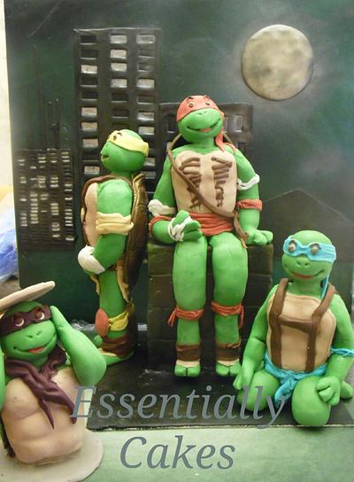 Teenage Mutant Ninja Turtles - Cake by Essentially Cakes