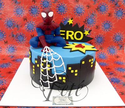 SPIDERMAN CAKE - Cake by Teté Cakes Design