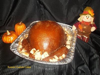 It's Always Turkey Time - Cake by Kosmic Custom Cakes