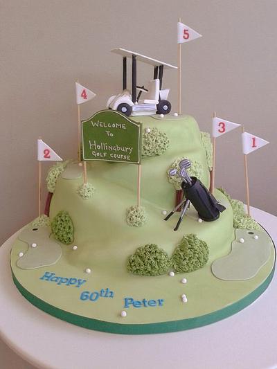The Golf Course - Cake by THE BRIGHTON CAKE COMPANY