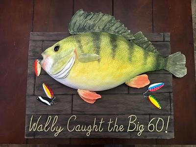 Perch Fish Cake - Cake by Sweet Art Cakes