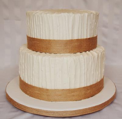 Rustic Wedding - Cake by Kendra's Country Bakery