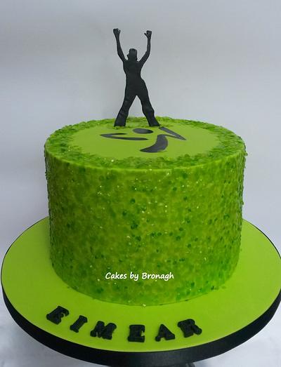 Zumba birthday cake - Cake by Cakes by Bronagh