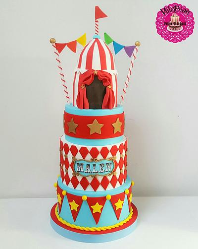 Circus Cake - Cake by MileBian