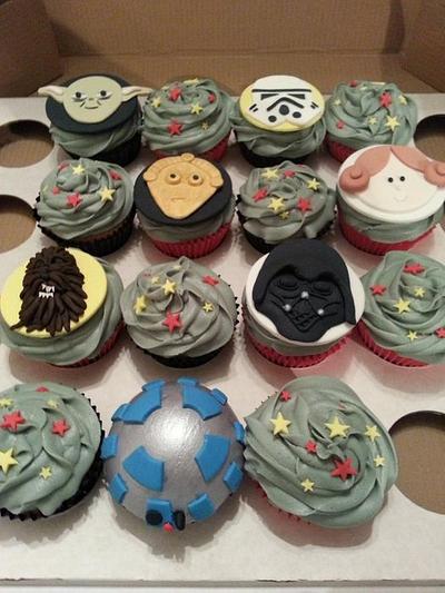 Star wars inspired Cupcakes - Cake by Mrsmurraycakes