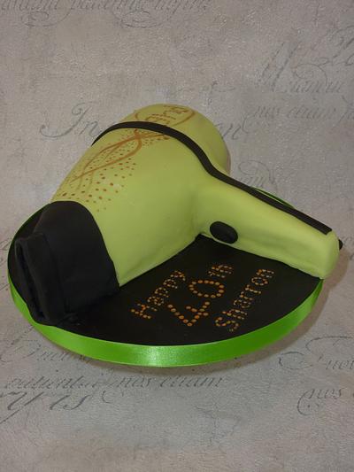ghd lime green hairdryer - Cake by Dawn and Katherine