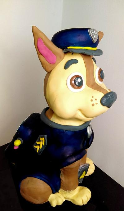 Paw patrol chase cake - Cake by Lily-rose cakery