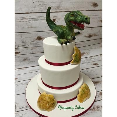 Dinosaur Baby! - Cake by LisaRhapsodyCakes