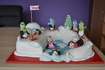 Pingui - Cake by Zaklina