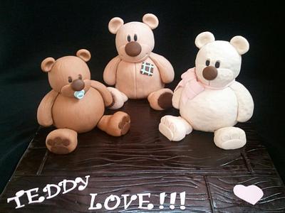 ~Teddy Bear Cake~ - Cake by Bobbie Riddles