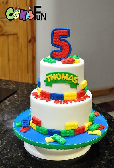Legos - Cake by Cakes For Fun