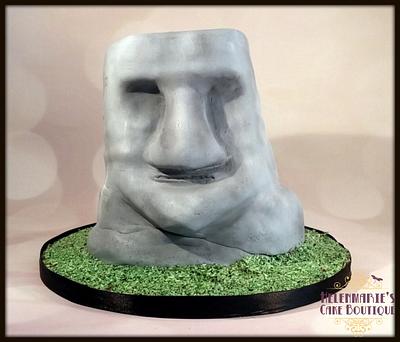 Easter Island Head cake - Cake by Helenmarie's Cake Boutique