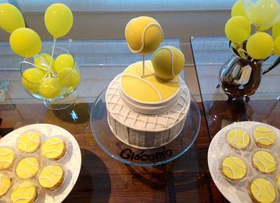 Tennis Cake  - Cake by Cláudia Oliveira
