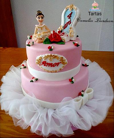 BALLET DANCER CAKE FOR AMOR - Cake by Camelia