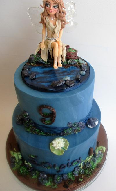 lake fairy - Cake by eftichia athanasiou
