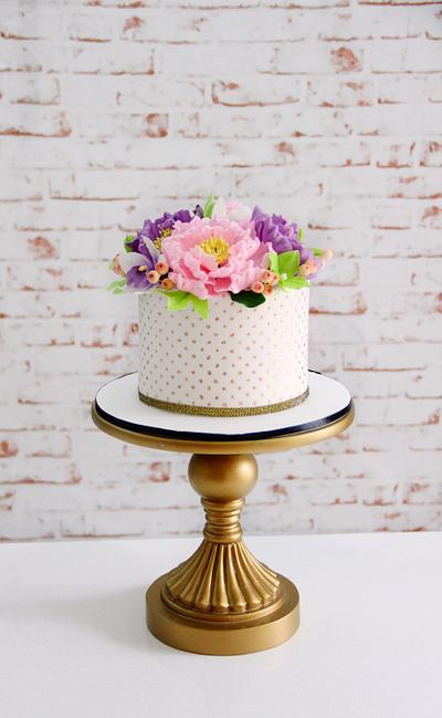 Pastel Floral Cake  - Cake by Signature Cake By Shweta