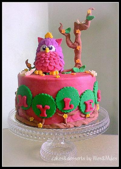 Hoots having a party? - Cake by Tina Salvo Cakes