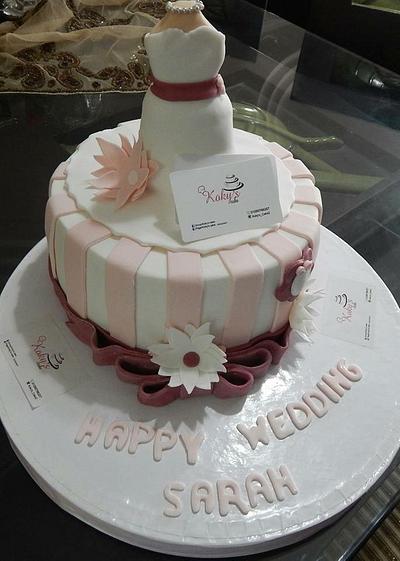 Happy wedding - Cake by AsmaaNabeel