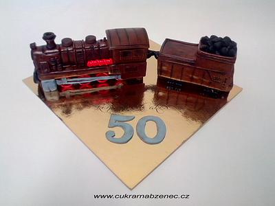 Sugar Train To Fiftier  - Cake by Renata 